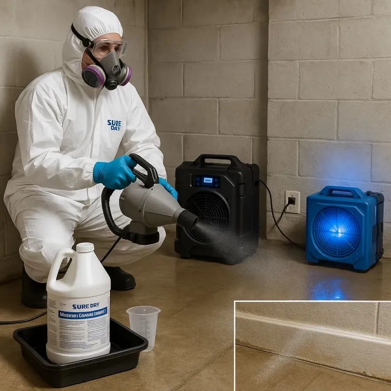 Sanitization and Odor Removal process in Berkeley County, SC