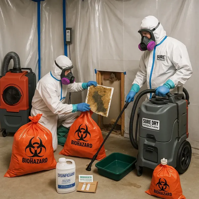 Contaminated Water Handling Protocols process in Berkeley County, SC