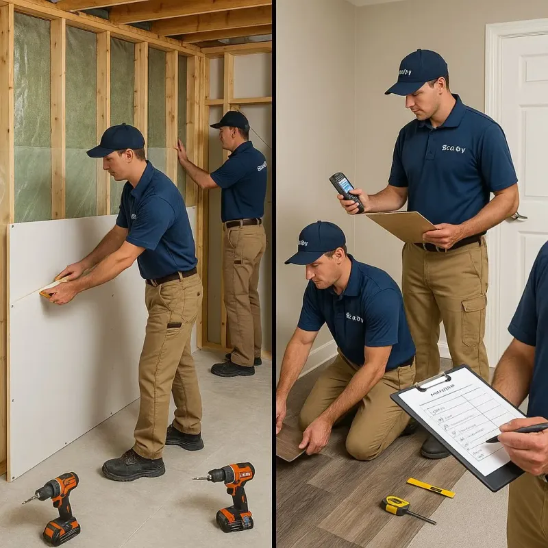Repairs and Reconstruction process in Berkeley County, SC