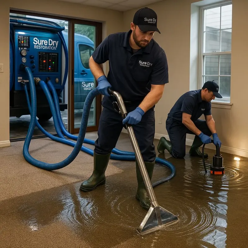 Water Extraction and Removal process in Berkeley County, SC